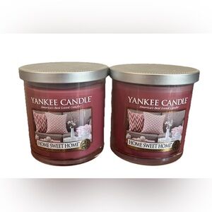 Yankee Candle Home Sweet Home Small Tumbler Jar 7 Oz Ounce 55 Hours New Pair‎